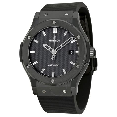 hublot carbon all black|Black Hublot Watches .